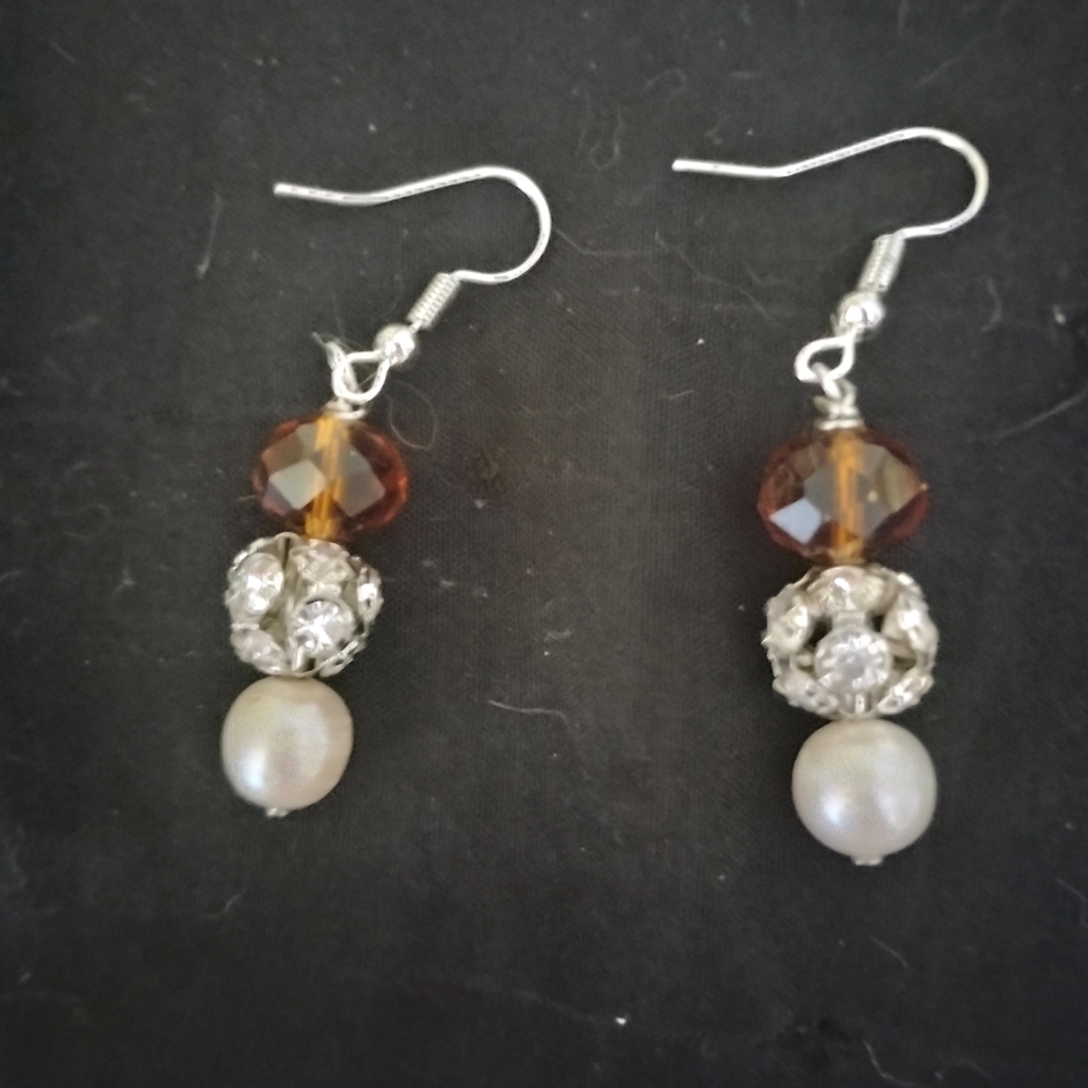 Genuine Pearl Earrings